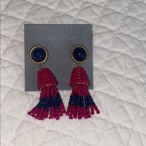 Talbots tassel earrings